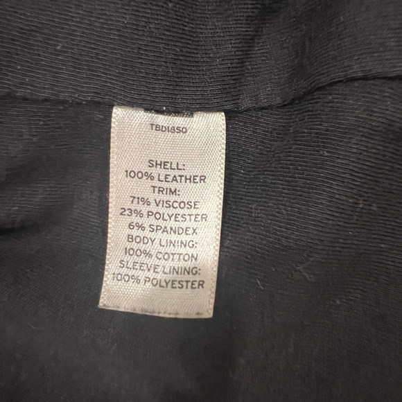 hinge Jackets & Coats Hinge Black Leather Jacket Poshmark